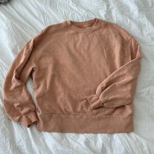 Everlane Track Oversized Crew Sweatshirt